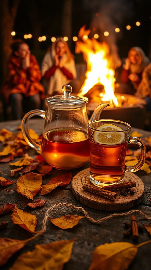 spiked lemon hot tea