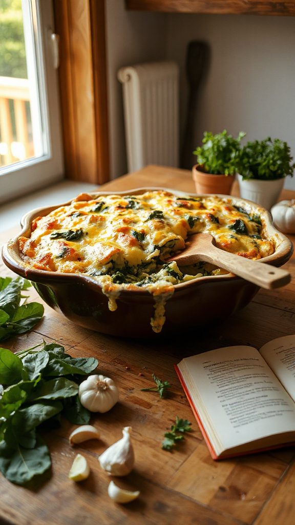 spinach artichoke casserole recipe