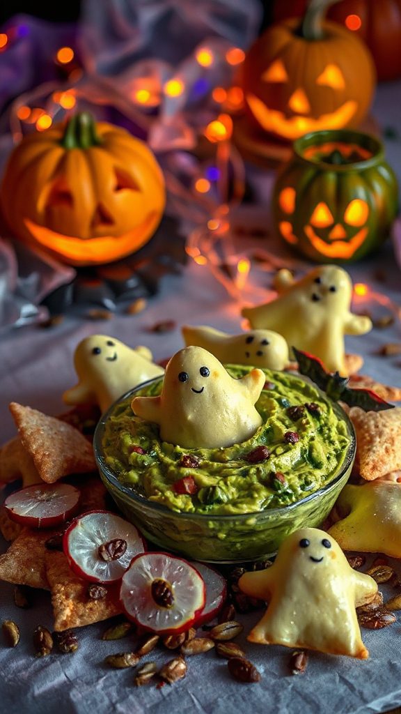 spooky avocado dip delight spooky avocado dip delight