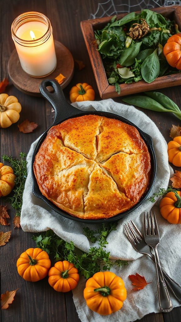 spooky chicken pot pie