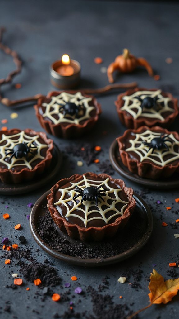 spooky chocolate dessert treat spooky chocolate dessert treat