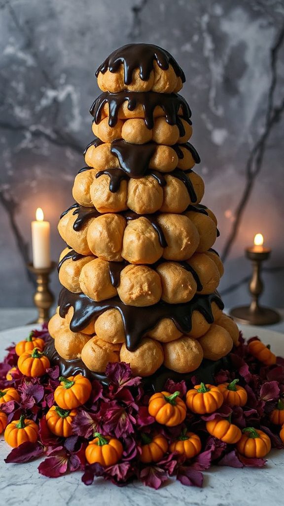 spooky chocolate drizzle recipe