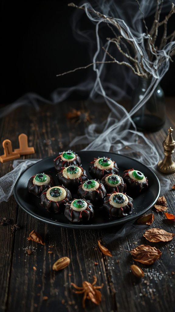 spooky edible eyeball treats spooky edible eyeball treats