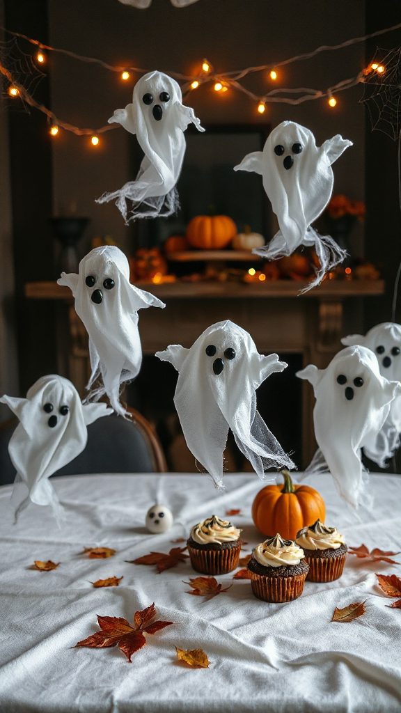 spooky ghost garland crafting spooky ghost garland crafting