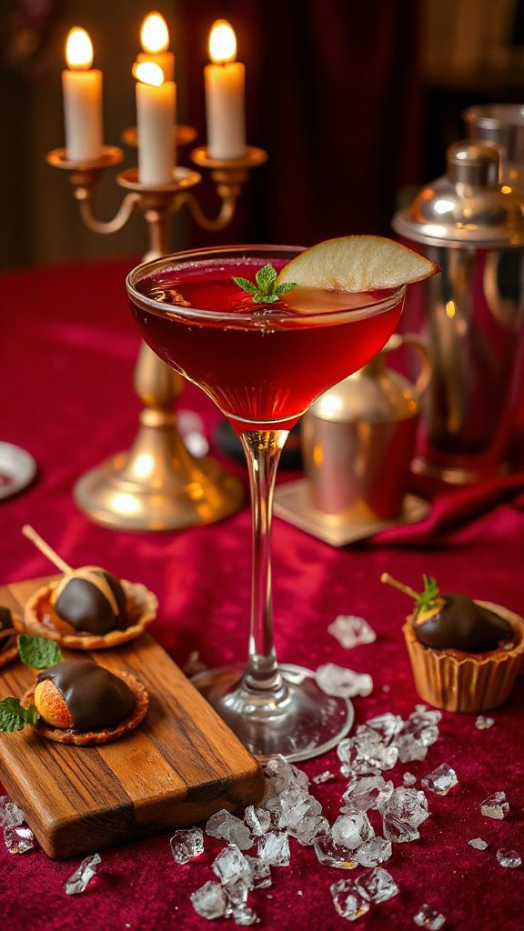 spooky green apple martini spooky green apple martini