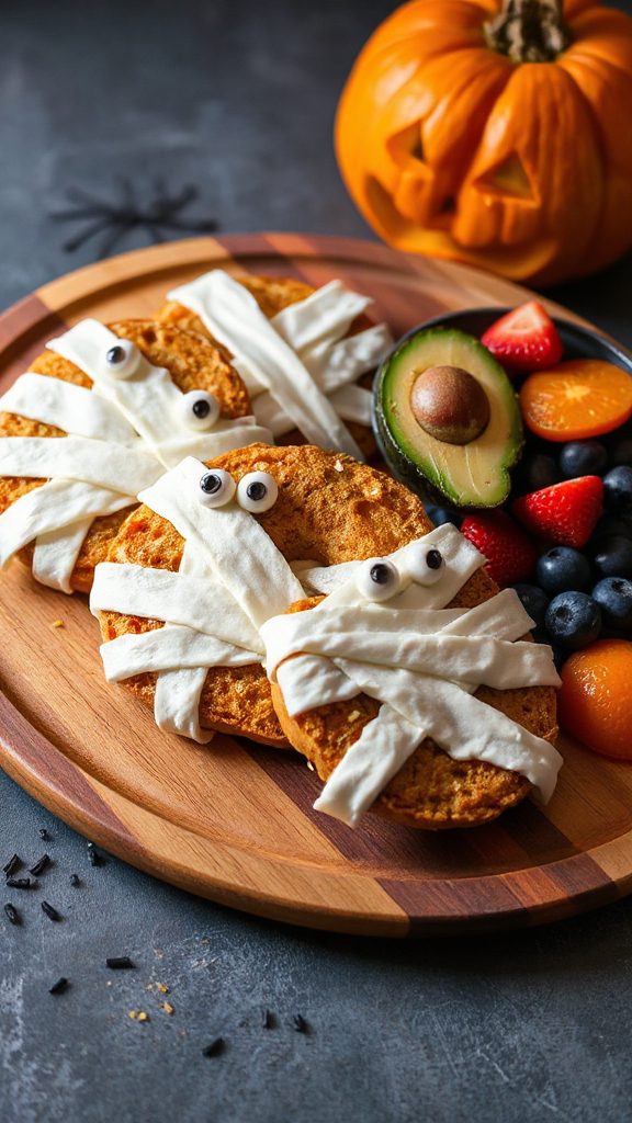 spooky halloween breakfast treat