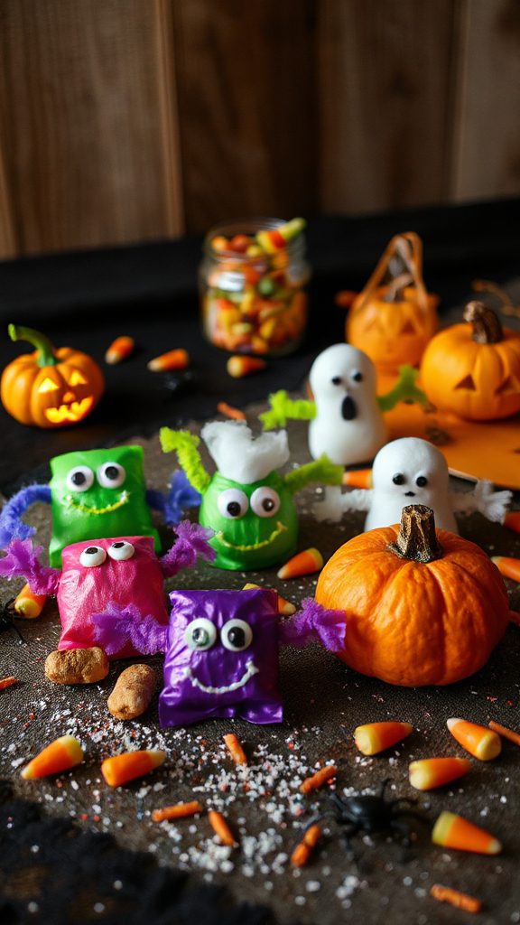 spooky halloween candy crafts
