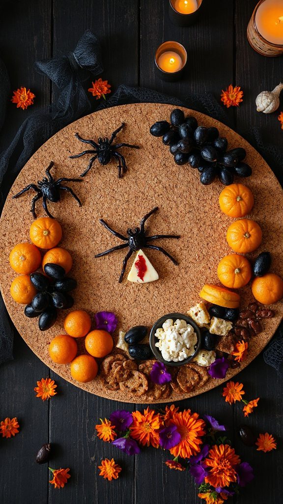 spooky halloween charcuterie board