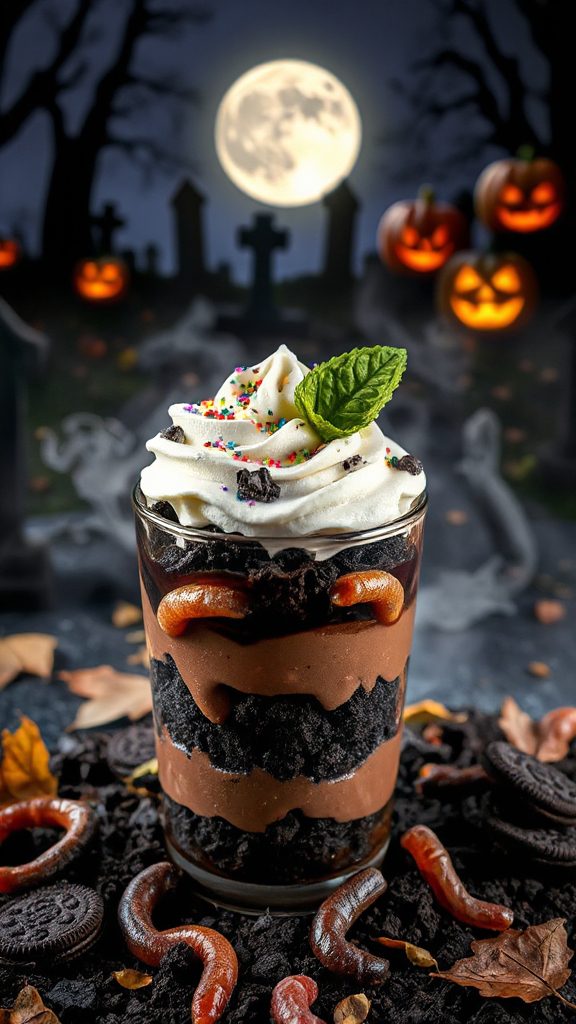spooky halloween dessert cups spooky halloween dessert cups