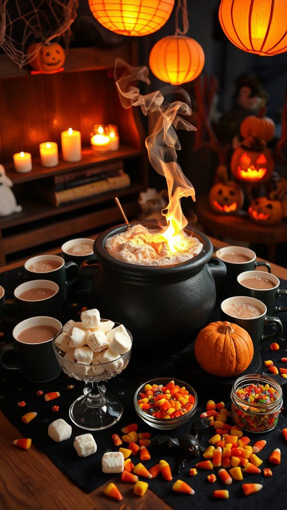 spooky halloween hot chocolate spooky halloween hot chocolate