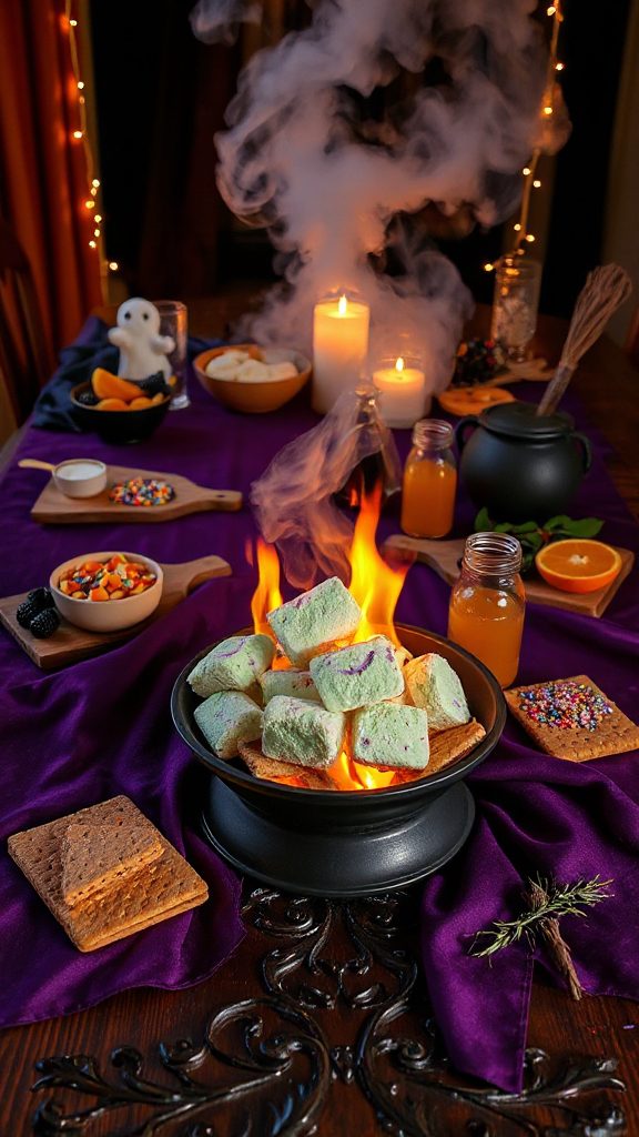 spooky halloween marshmallow treats spooky halloween marshmallow treats