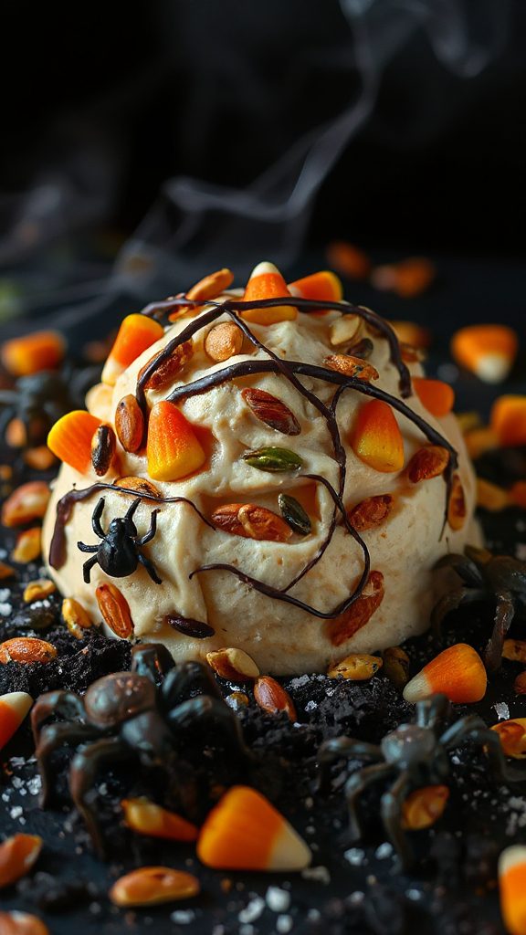 spooky halloween nougat treat