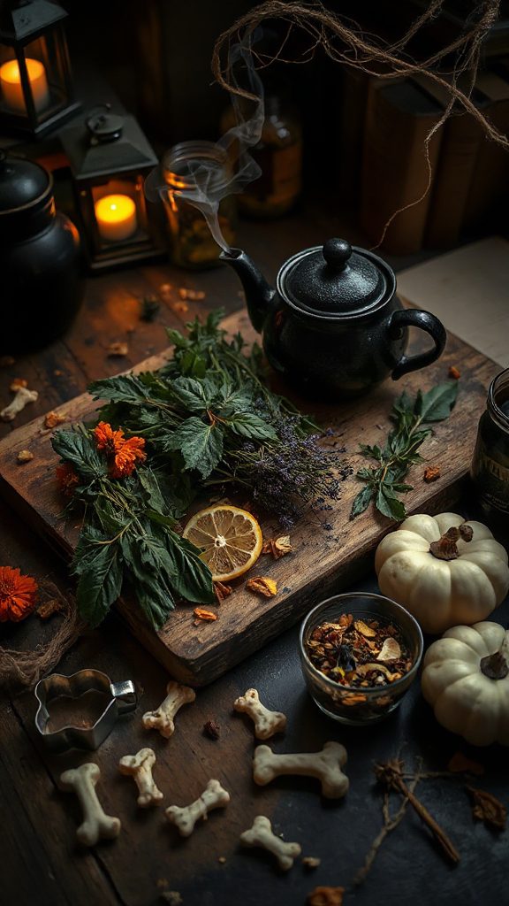 spooky herbal tea recipe