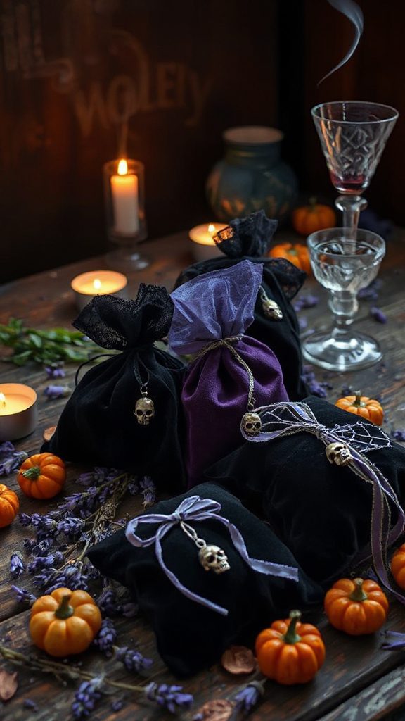 spooky lavender sachets recipe