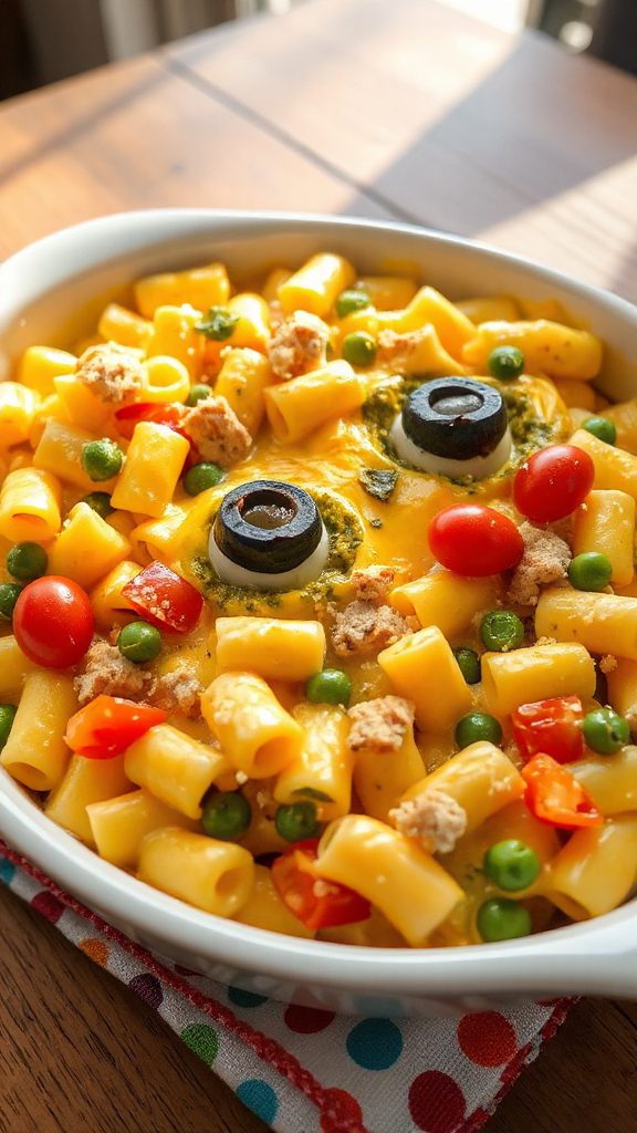 spooky mac and cheese