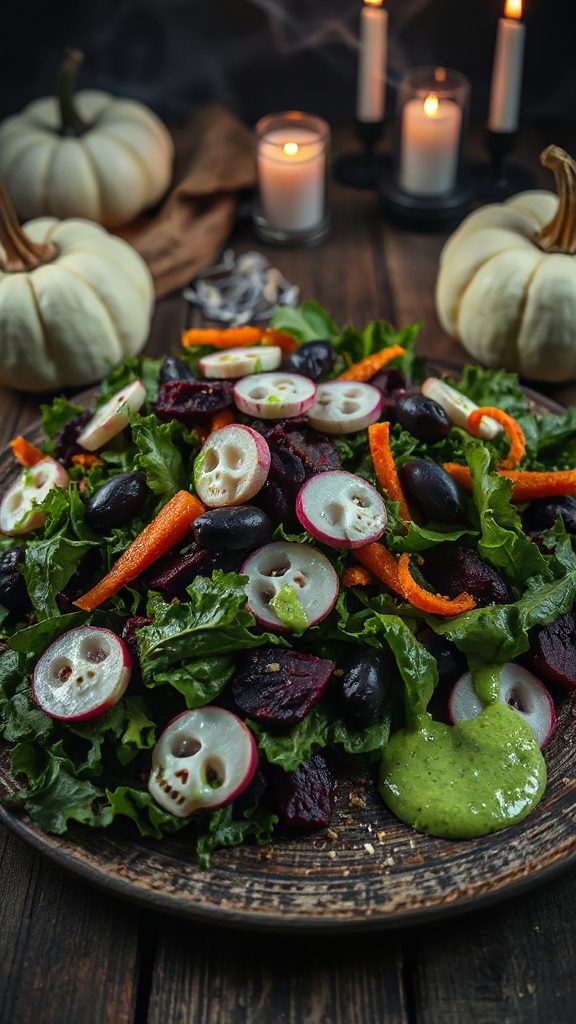 spooky nutritious halloween salad spooky nutritious halloween salad