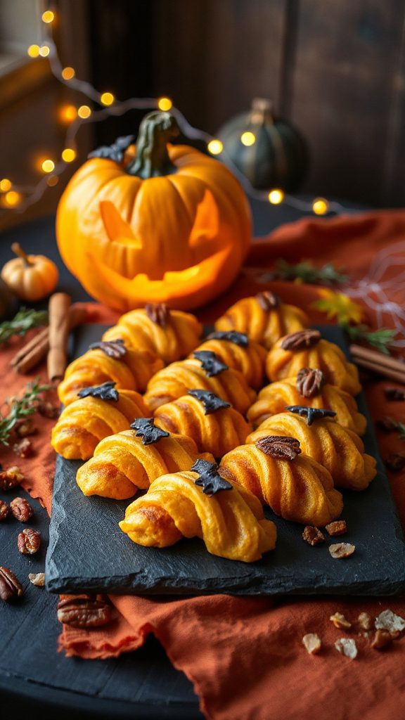 spooky pumpkin spice pastries spooky pumpkin spice pastries