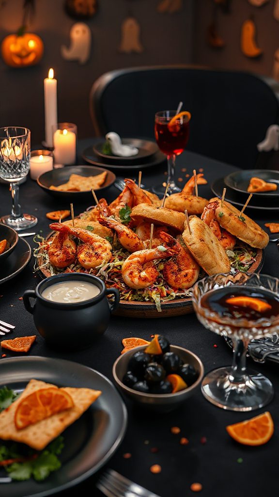 spooky shrimp slider recipe spooky shrimp slider recipe