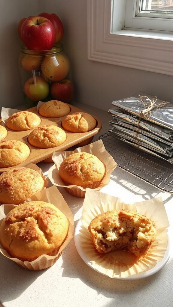 store and freeze muffins