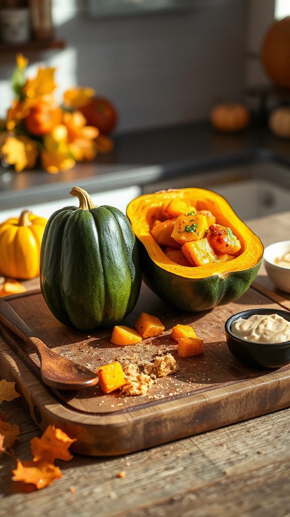 stuffed acorn squash recipe