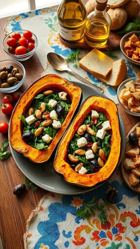 stuffed acorn squash recipe