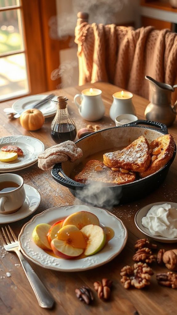 stuffed apple pie breakfast delight