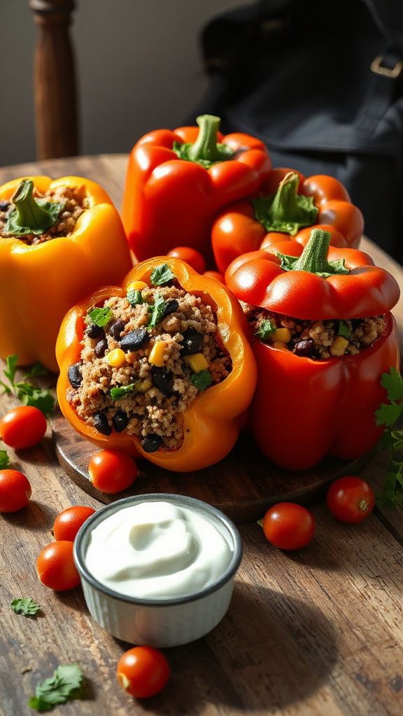stuffed bell peppers recipe stuffed bell peppers recipe