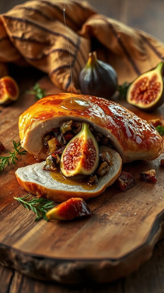 stuffed chicken with figs stuffed chicken with figs