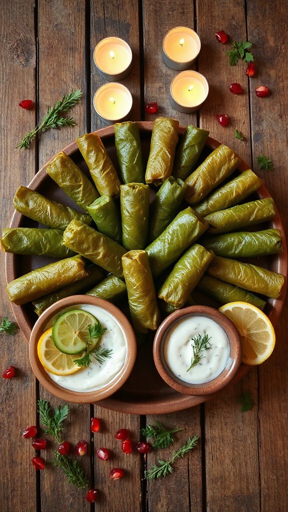 stuffed grape leaves recipe