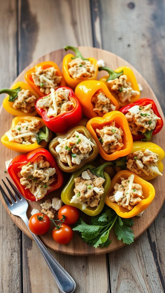 stuffed mini bell peppers