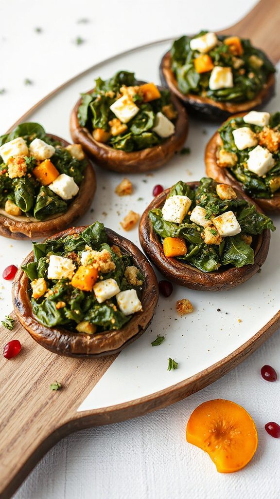 stuffed portobello mushrooms recipe