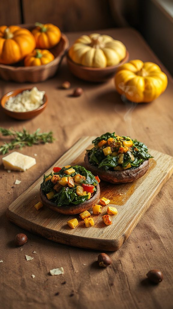 stuffed portobello mushrooms recipe stuffed portobello mushrooms recipe