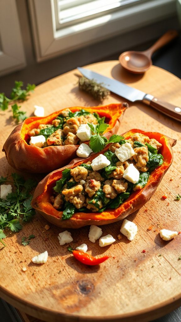 stuffed sweet potatoes recipe stuffed sweet potatoes recipe