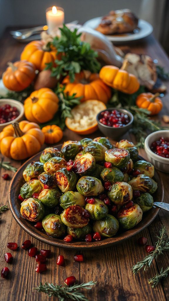 sumac glazed brussels sprouts recipe
