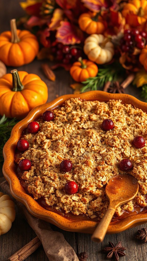sumac infused apple crisp recipe