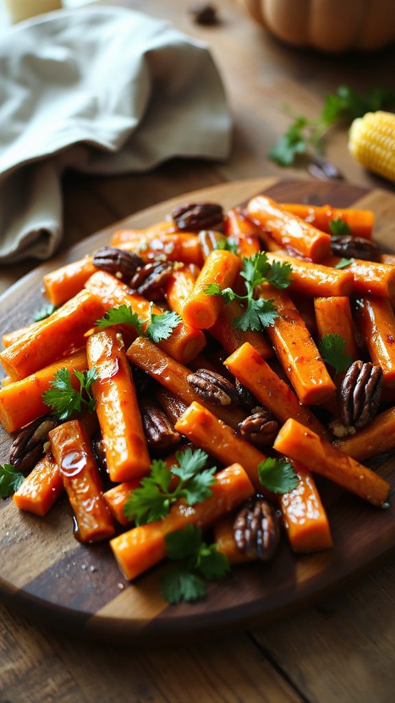 sweet and buttery carrots