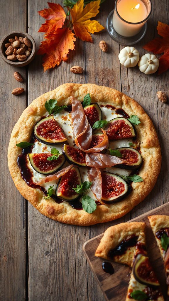 sweet and savory flatbread