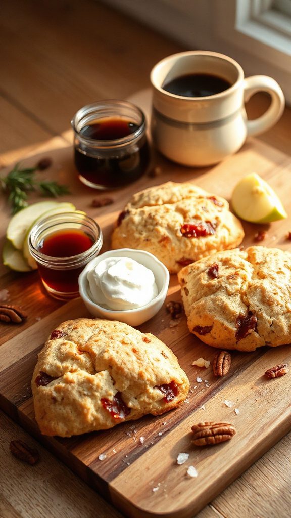 sweet and savory scones