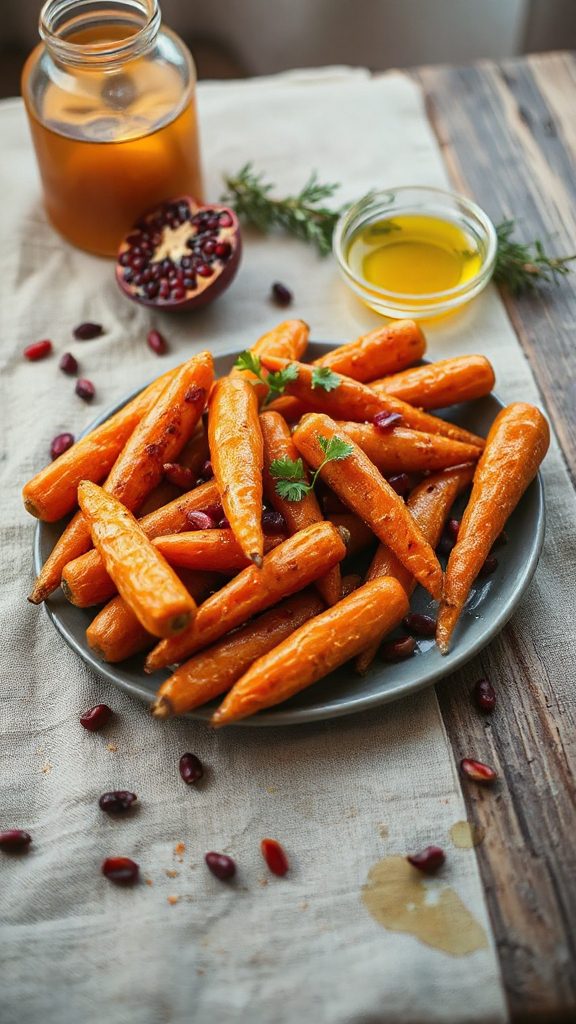 sweet and spicy carrots