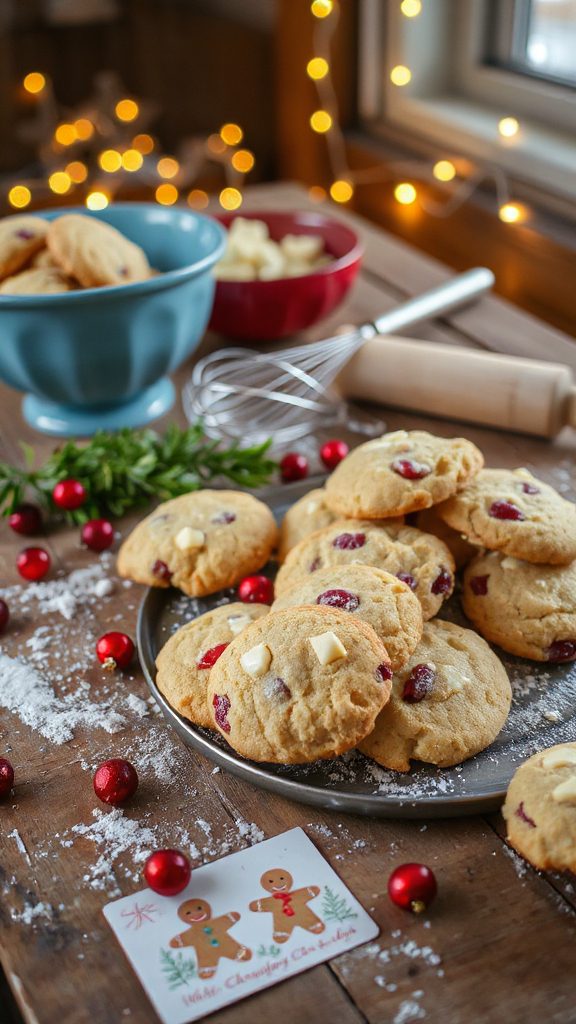 sweet chewy holiday cookies