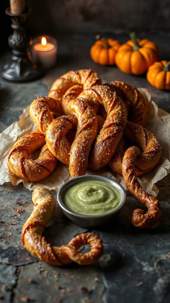 sweet cinnamon snake breadsticks delight
