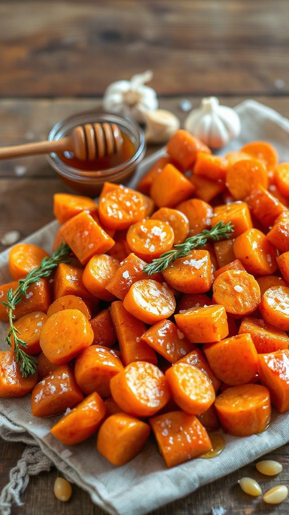 sweet glazed carrot side sweet glazed carrot side