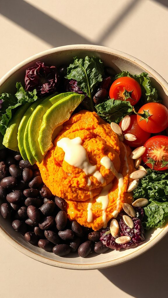 sweet hearty vibrant bowl