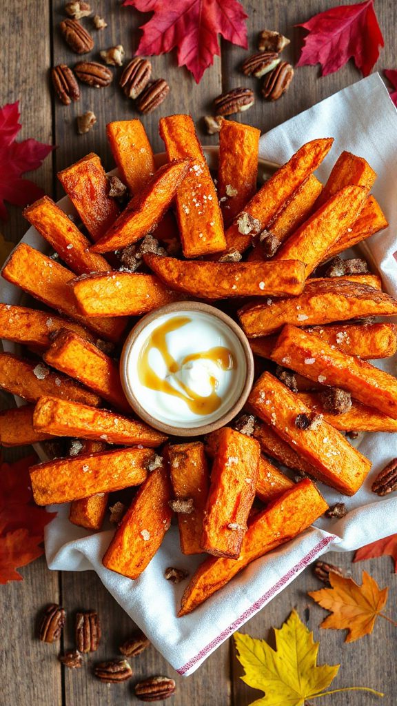 sweet maple pecan fries sweet maple pecan fries