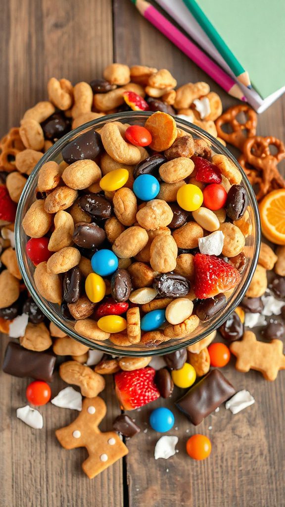 sweet nutritious trail mix