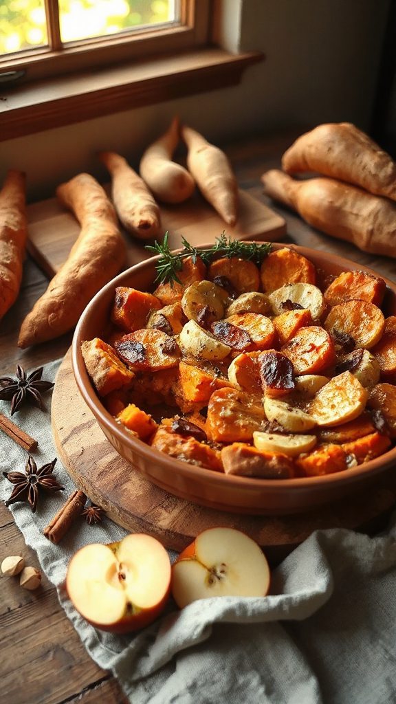 sweet potato apple casserole