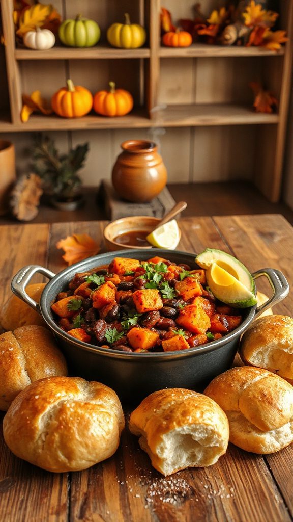 sweet potato black bean chili
