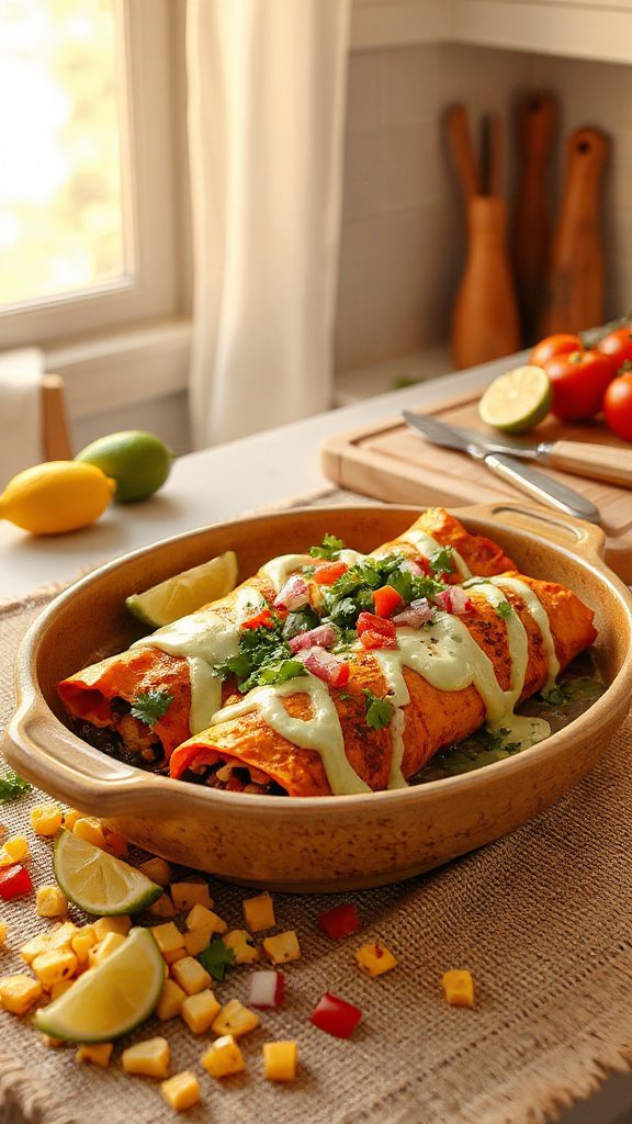 sweet potato black bean enchiladas sweet potato black bean enchiladas