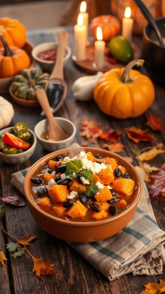 sweet potato butternut squash chili