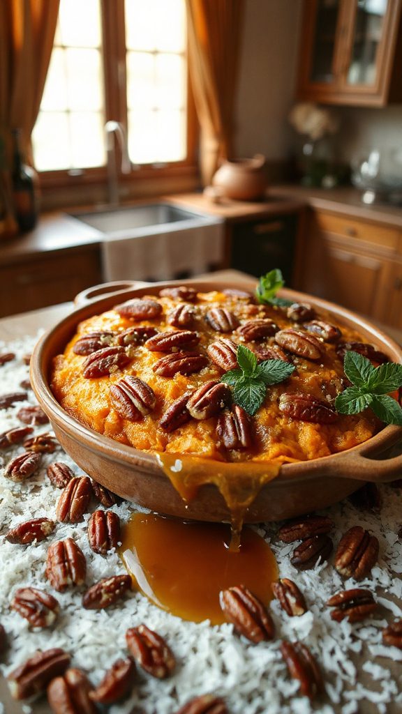 sweet potato coconut casserole